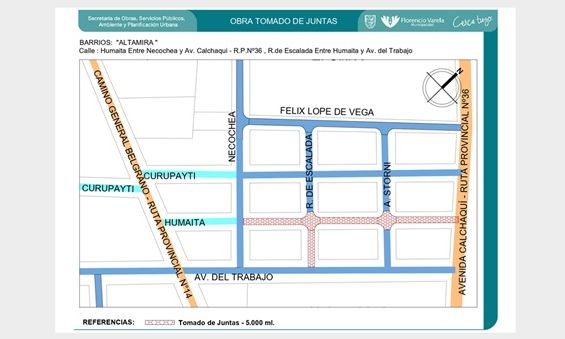 Florencio Varela - Mejoras viales en el barrio San Juan